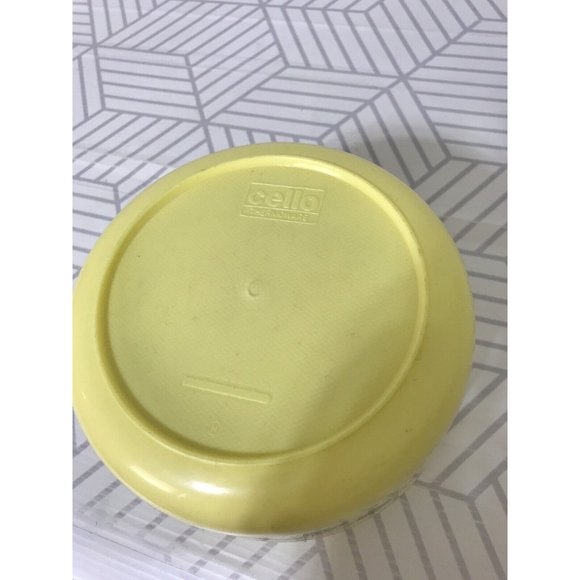 Vintage CELLO THERMOWARE  LUNCH BOX INSULATED Hot Lunch Bowl Thermos - Picture 7 of 13